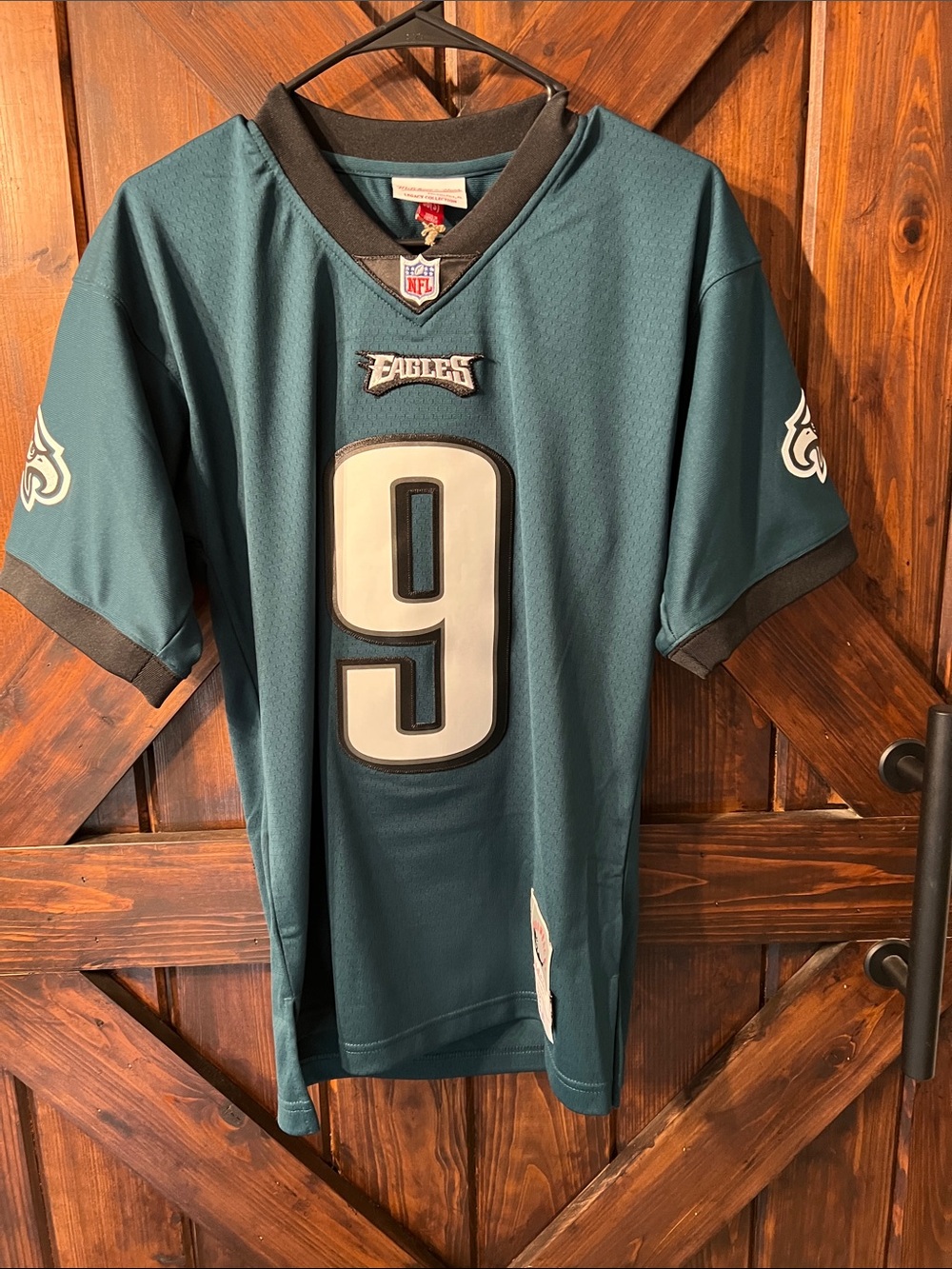 Mitchell & Ness Philadelphia Eagles Nick Foles Teal #9 Jersey
